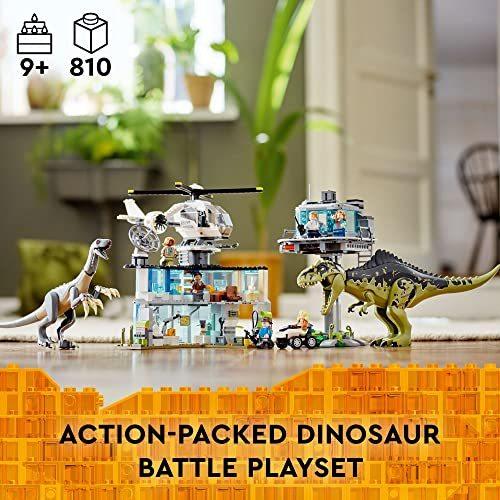 レゴジュラシックワールドギガノトサウルス＆テリジノサウルスアタック 