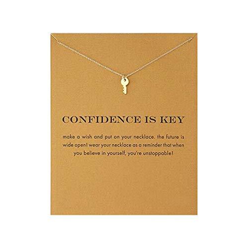 qxfqjtコンパスSun Yネックレス友情アンカー花ダイヤモンドペンダントチェーンネックレスMeaningカード ゴールド 並行輸入