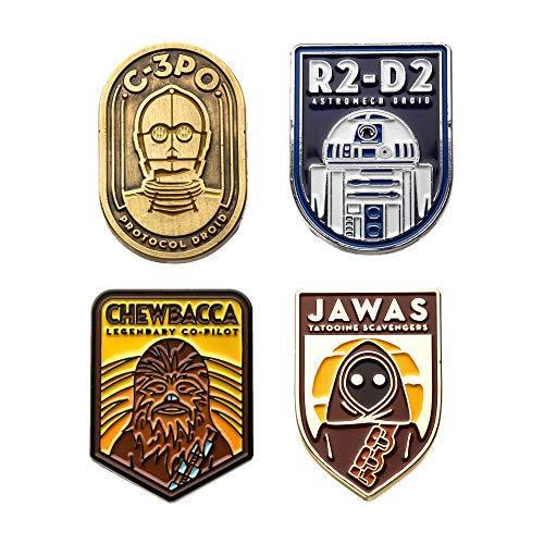 Star Wars Jewelry Unisex Adult R2-D2  C-3PO  Chewbacca and Jawa Base 並行輸入｜kurichan-shop