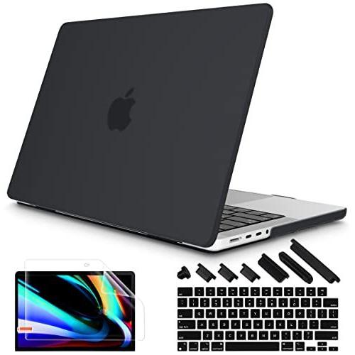 May Chen MacBook Pro 14インチケースカバー 2021年モデル A2442 ゴム引きつや消しマットシースルーハードシ 並行輸入｜kurichan-shop