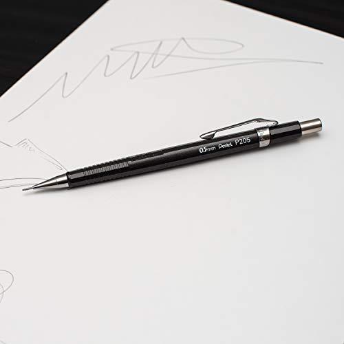 Pentel P205BP-K6 シャープペンシル 0.5mm ブラックバレル 1パック 0.7 mm 並行輸入 並行輸入｜kurichan-shop｜03