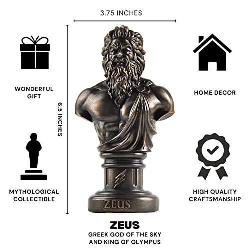 Zeus ギリシャ神 胸像 置物 ギリシャ神話 装飾ギフト 並行輸入｜kurichan-shop｜04