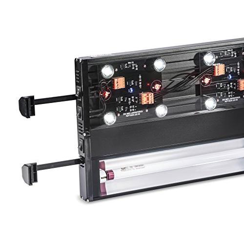 ＺＯＯＭＥＤ レプティサン テラリウムフード　Ｔ５ＨＯ　２４Ｗ 本体＋ライト付 Amazon | レプティサンT5 HO テラリウムフード 14インチ LF-70