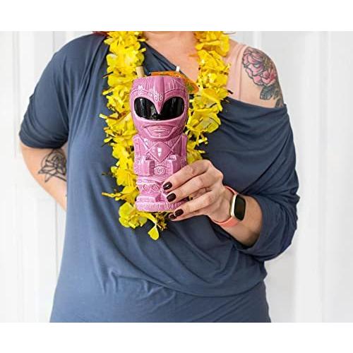 【メール便】 GeekiTikisパワーレンジャーピンクレンジャーセラミックマグ タンブラーカクテルグラス家庭用バーウェアセット用トロピカルドリンクウ 並行輸入 【XU1743133206】(62055円)