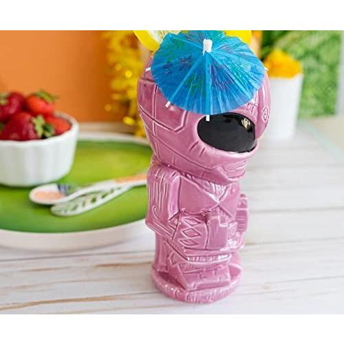 【メール便】 GeekiTikisパワーレンジャーピンクレンジャーセラミックマグ タンブラーカクテルグラス家庭用バーウェアセット用トロピカルドリンクウ 並行輸入 【XU1743133206】(62055円)