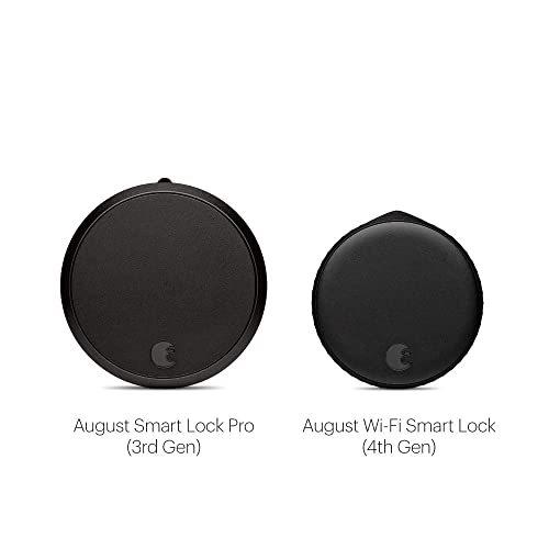 August Wi-Fi 第4世代 スマートロック 既存のデッドボルトを数分で装着 マットブラック - 7