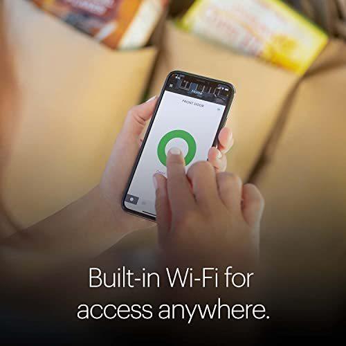 August Wi-Fi 第4世代 スマートロック 既存のデッドボルトを数分で装着 マットブラック - 1