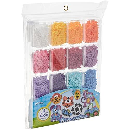 Perler Fused Bead Tray 4000/Pkg-Fun Color  並行輸入 並行輸入｜kurichan-shop