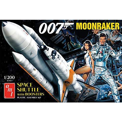 AMT ムーンレイカー シャトル ブースター付き - ジェームズ・ボンド 1/25スケール モデルキット ジェームズ