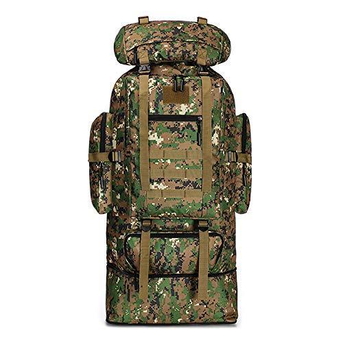 WintMing キャンプ ハイキング バックパック 拡張可能 70L/100L MOLLE リュックサック 防水 旅行 デイパック