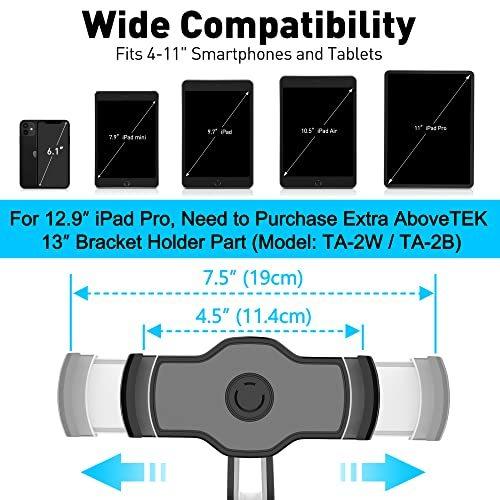 売品 AboveTEK タブレット用マウント 卓上用 吸着型 ブラック 並行輸入 並行輸入