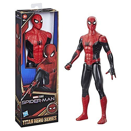 Marvel マーベル スパイダーマン:ノー・ウェイ・ホーム - タイタンヒーローシリーズ / ニュー ブラック&レッドスーツ スパイダ 並行輸入