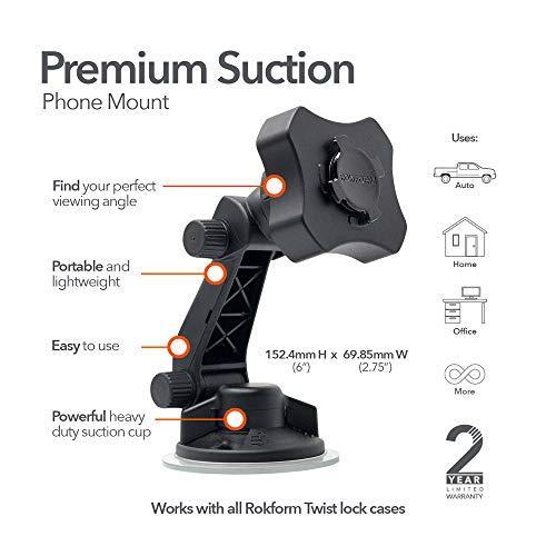 Rokform Windshield iPhone and Galaxy Suction Cup Mount Phone Holder  並行輸入｜kurichan-shop｜02