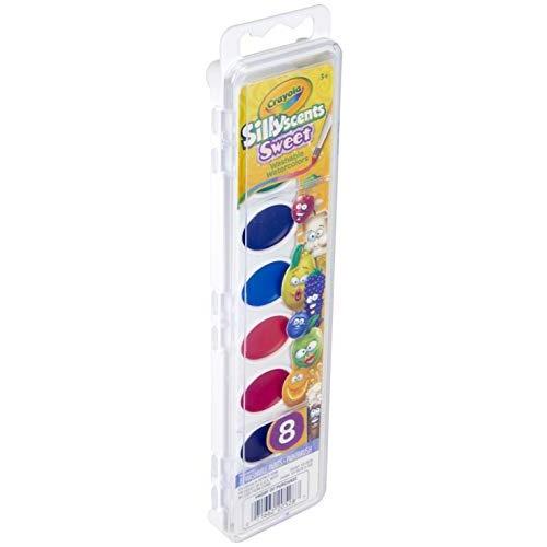 Crayola Silly Scents Watercolors  Sweet Scented Paint for Kids  Gift 並行輸入｜kurichan-shop｜03