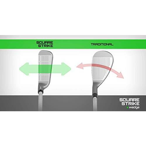 スクエアストライクウェッジ - 55°ピッチング&チッピングウェッジ メンズ&レディース - トーナメントプレイ合法 - Hot Lis 