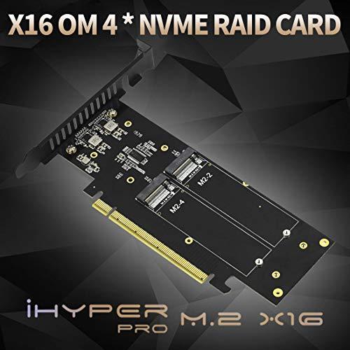 JEYI 4XのNVMe RAIDカードPCI-E VROCカードに4XのNVMeアダプタカードPCIE3.0 GEN3 X16にiHy 並行輸入｜kurichan-shop｜07