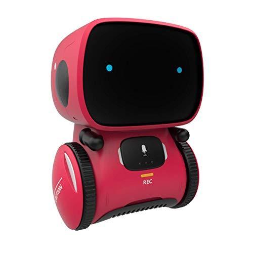98Kキッズロボット玩具スマートトーキングロボット3歳以上の男の子と女の子へのギフト音声制御とタッチセンサーの歌と踊りの繰り返しを備えた 並行輸入