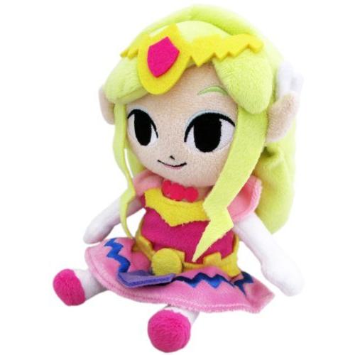 Plush - Nintendo - Super Mario Princess Zelda 8 Soft Doll Toys Gift 並行輸入