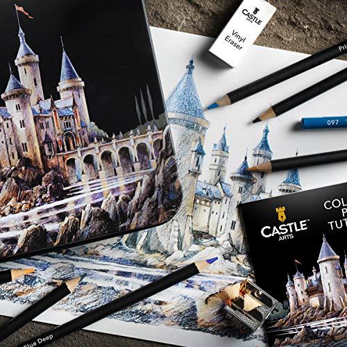 Castle Art Supplies 120 Colored Pencil Set for artists  featuring 's 並行輸入｜kurichan-shop｜06