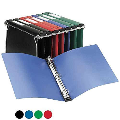 Hanging File Poly Ring Binder  1 Capacity  Black  並行輸入 並行輸入｜kurichan-shop｜03