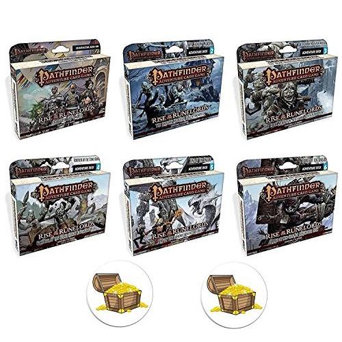 BUNDLE of All 6 Pathfinder Adventure Card Game Rise of the Runelords