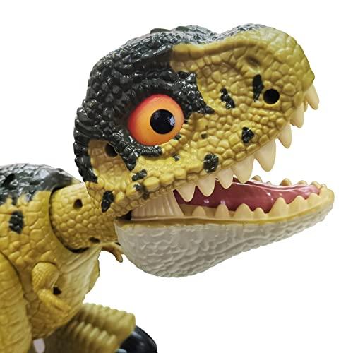 子供のためのジュラ紀の恐竜Tレックスのおもちゃティラノサウルスインタラクティブな恐竜のアクションフィギュア アクティブなチョッピングサウ 並行輸入｜kurichan-shop｜04