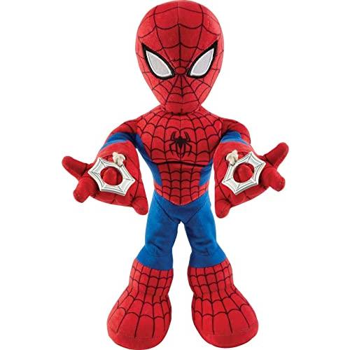 マーベルシティスイングスパイダーマンぬいぐるみ図11インチソフト 