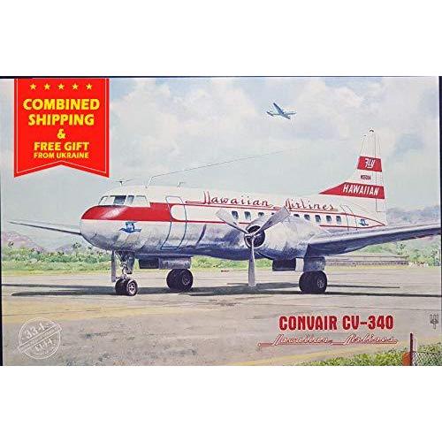 Roden 334 - 1/144 - Convair CV-340 ハワイアン航空 航空機キット