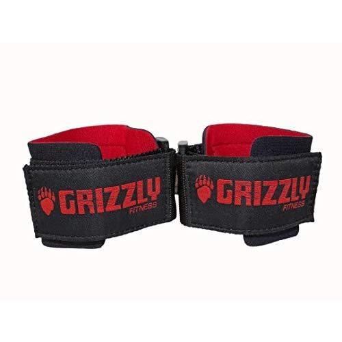 Grizzly Fitness パワーウェイトトレーニングリストラップ 男女兼用 ペアでの販売 ワンサイズ 手首サポートを提供するために｜kurichan-shop