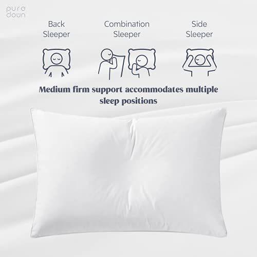 Standard - Puredown Goose Feather and Down Pillow  Standard Size Bed 並行輸入｜kurichan-shop｜04