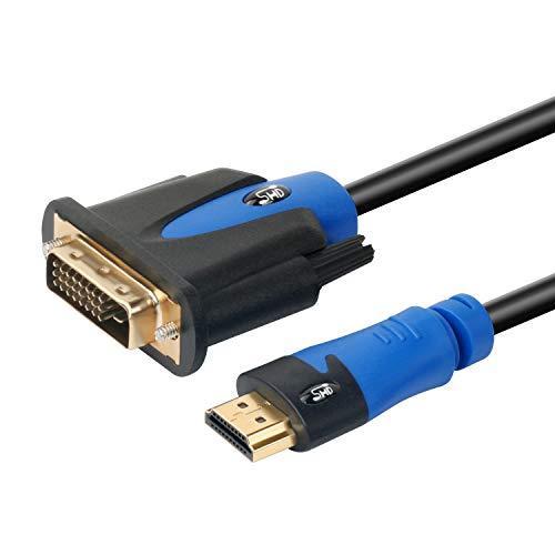 DVI HDMIケーブル 10フィート SHD HDMI DVIケーブルコード DVI D HDMIアダプター 双方向モニタ 並行輸入