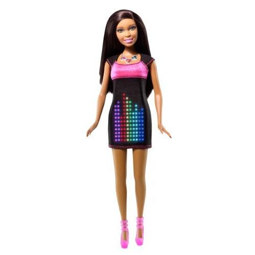 LEDで光る　バービーデジタルドレス　Barbie Digital Dress African-American Doll　 並行輸入 並行輸入