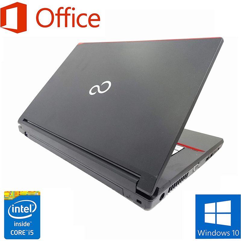 富士通 ノートPC A574/MS Office 2019/Win 10/15.6型/DVD/WIFI