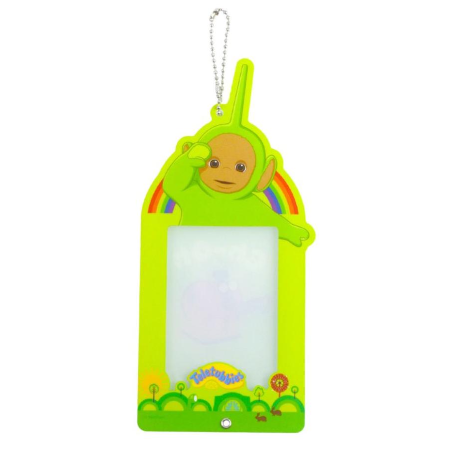 テレタビーズ 緑 ディプシー アクリルカードケース 定期入れ パス