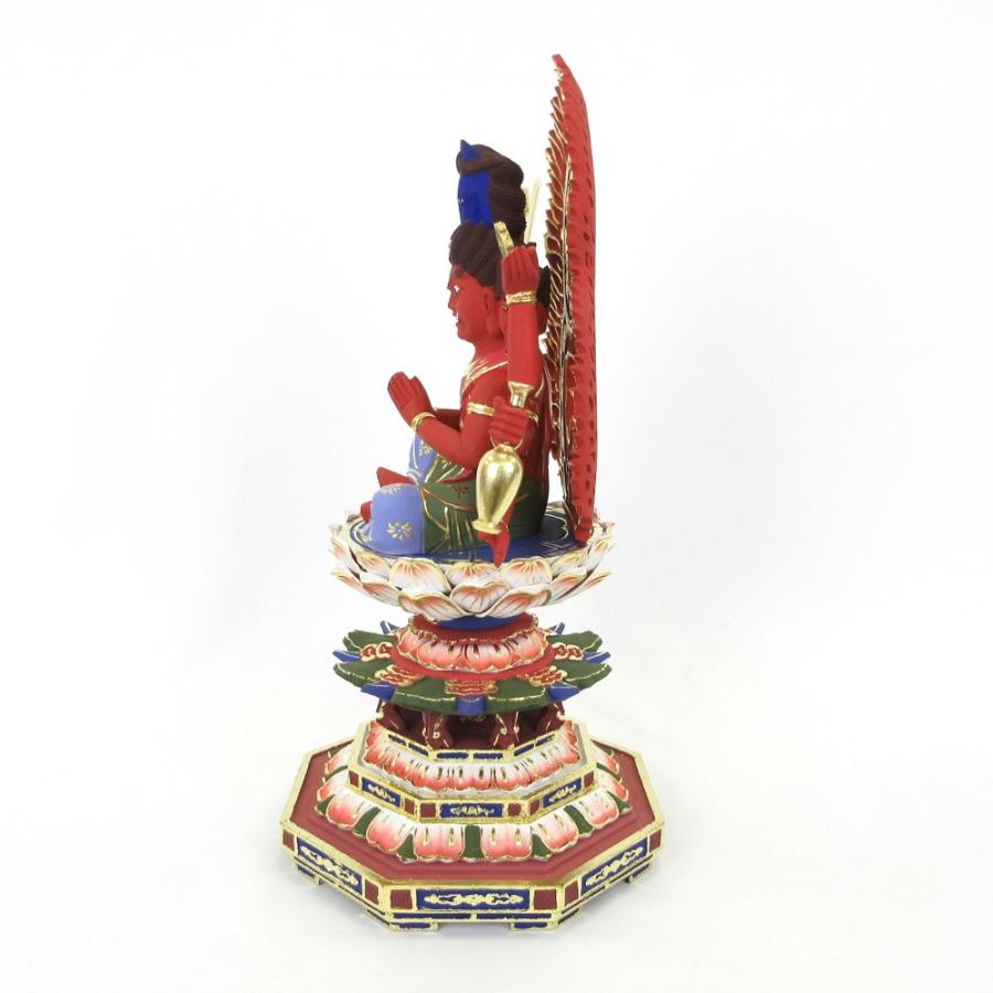 古代 江戸前期以前 木彫観音像 高さ約43㎝ トヒカカ 東さ8-0107☆2F