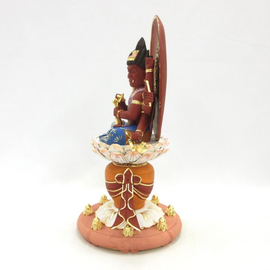 古銅　小さな愛染明王　豆仏　仏像 Amazon.co.jp: 極小仏 愛染明王 11.6cm（木製：ツゲ 金泥仕上）＿仏像