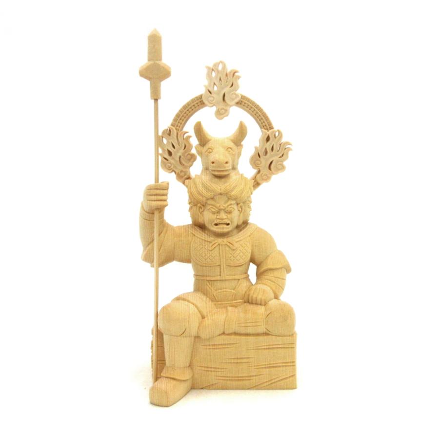 仏像 牛頭天王 総高20cm 桧木 : 栗田こだわり仏像専門店 - 通販 仏像 牛頭天王 総高20cm 桧木 : 栗田こだわり仏像専門店 - 通販