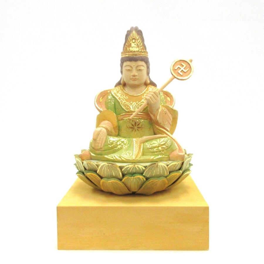 お盆特価中 とても美しい仏像です◇ヒバ材 弁才天(弁財天)◇弁天さん