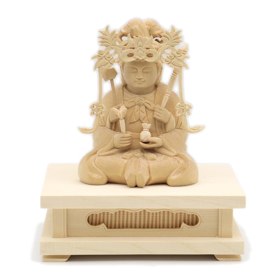 仏像 歓喜童子 座像 身丈3.0寸 桧木