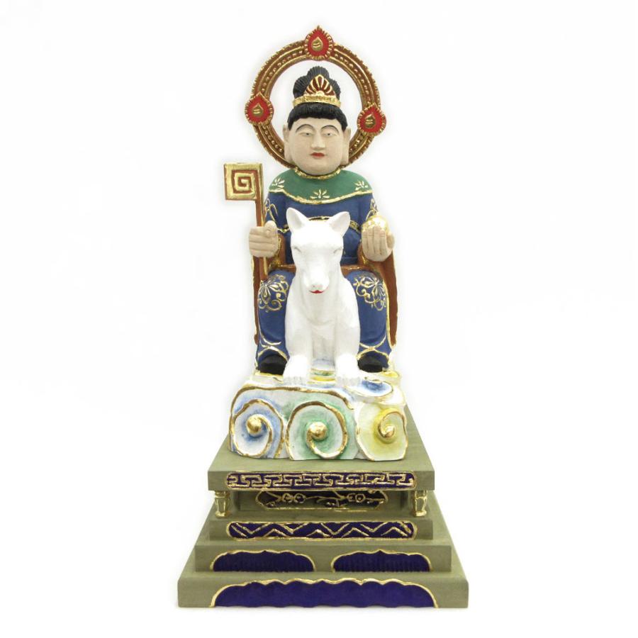 仏像 最上菩薩 総高31cm 桧木極彩色 稲荷大明神 : 栗田こだわり仏像