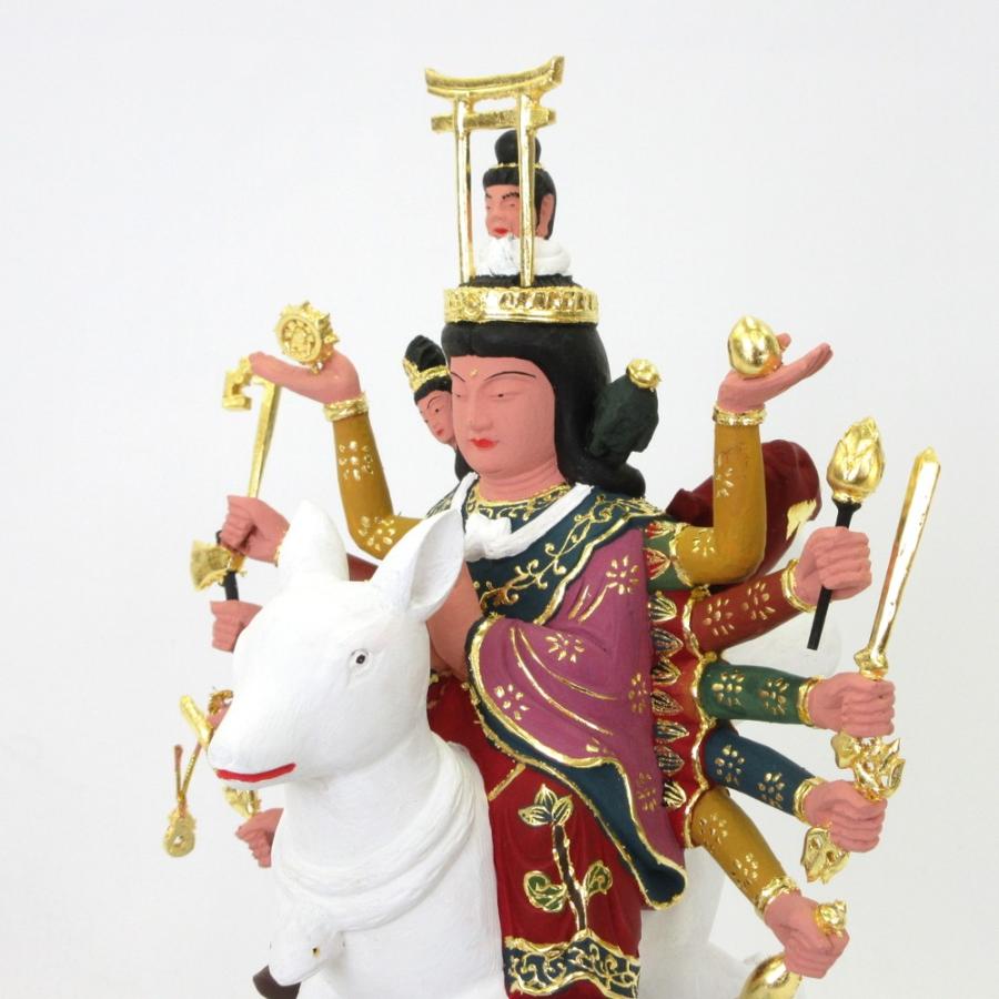 仏像 荼吉尼天 五玉女 総高20cm 桧木彩色 : 栗田こだわり仏像 仏像 荼吉尼天 五玉女 総高20cm 桧木彩色 : 栗田こだわり仏像