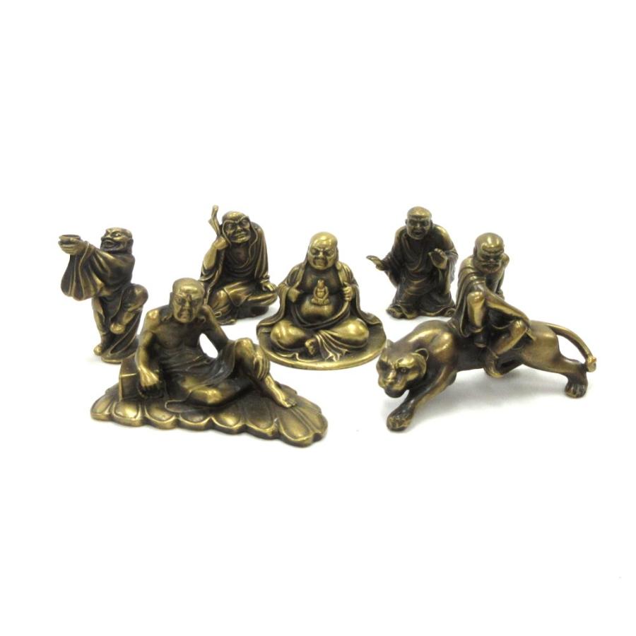 金属仏像 十八羅漢 高さ5〜6cm 黄銅 : 栗田こだわり仏像専門店 - 通販