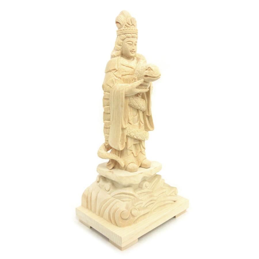 仏像 白蛇神 白長大神 21cm 桧木 : 栗田こだわり仏像専門店 - 通販
