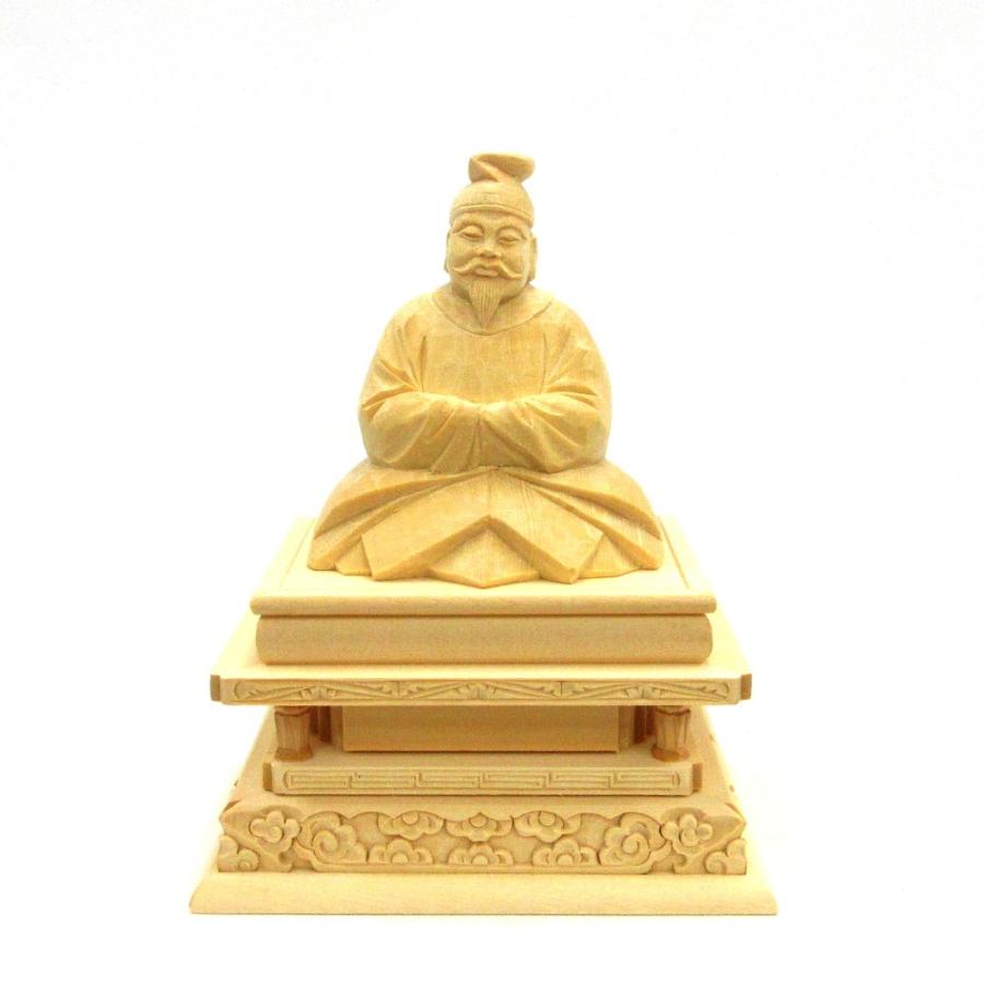 木彫仏像/五十猛命2.5寸桧木