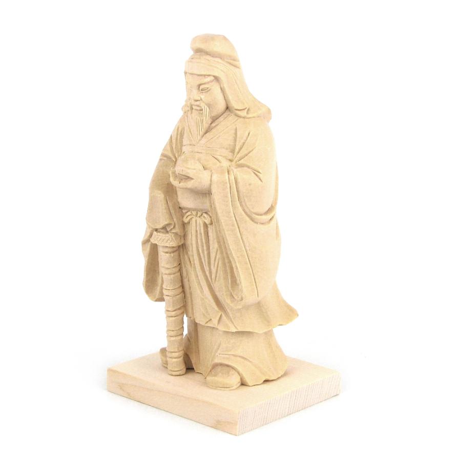 木彫神像/大己貴命/大己貴神（オオナムチ）15cm桧木_2