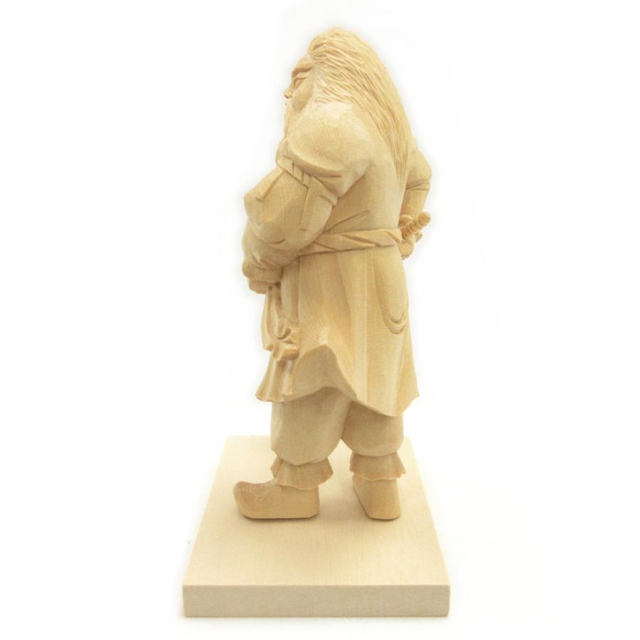 木彫神像/須佐之男命（スサノオ）25cm 桧木木地仕上げ : 栗田こだわり