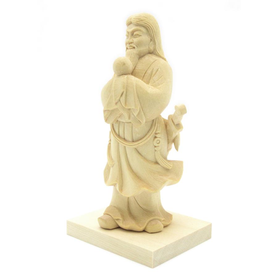 木製神像 彫刻 最高級 木彫仏像 北辰妙見菩薩立像 一刀彫 天然木檜材 彫刻 仏教工芸