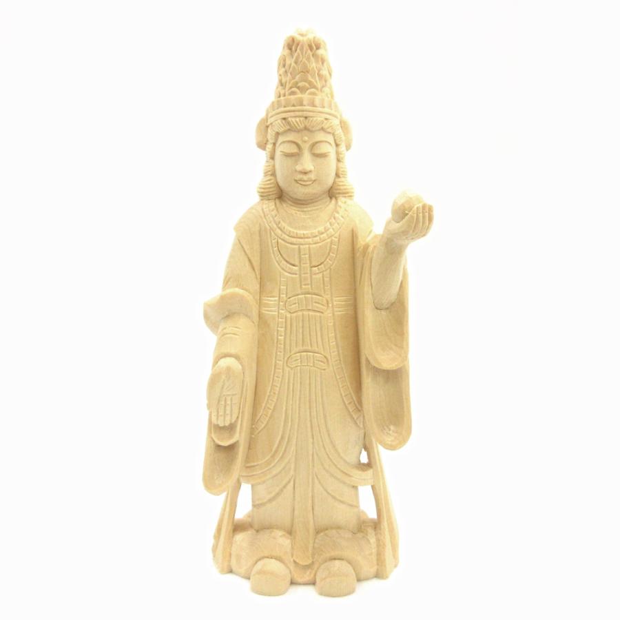 木彫神像/須勢理毘売命15cm桧木