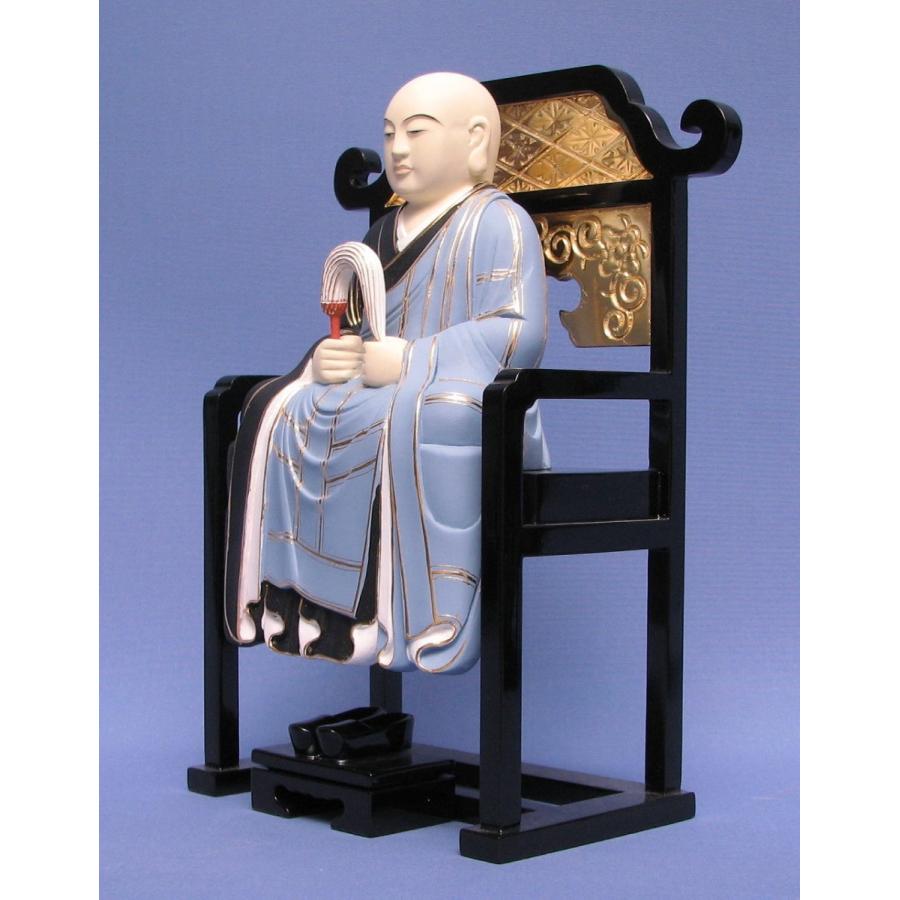 仏像 道元禅師 座像 総高30cm 桧木彩色 : 栗田こだわり仏像専門店
