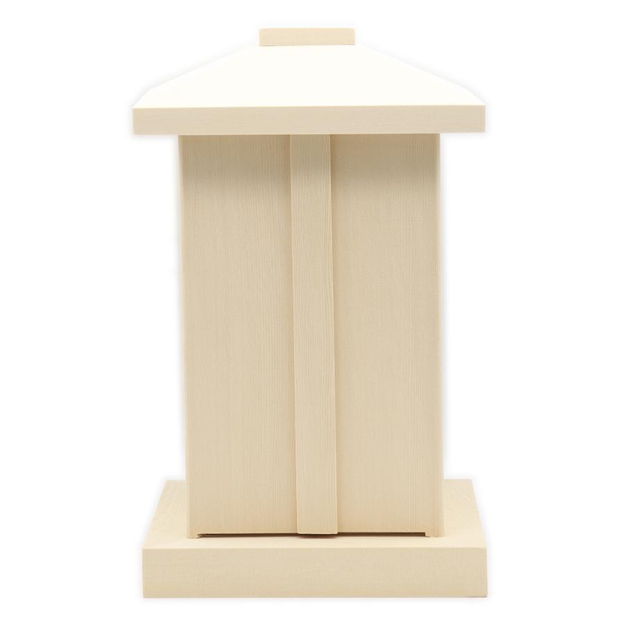 木製仏具/白木厨子(内寸12*12*20cm)桧木 : 栗田こだわり仏像専門店